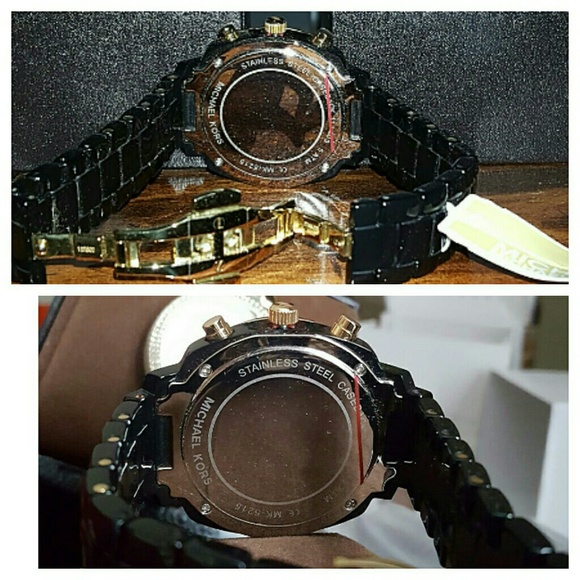 NWT Michael Kors Acrylic Chronograph watch