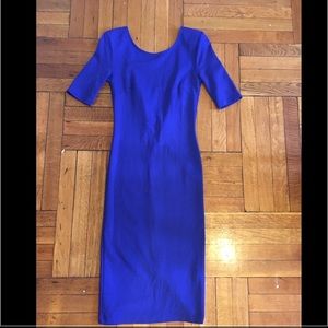 Royal blue dress