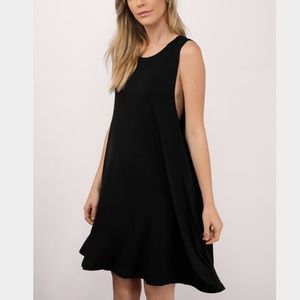 TOBI black swing dress