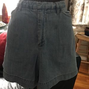Blue jeans shorts