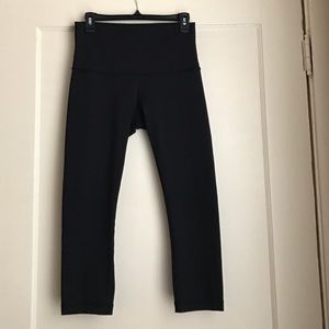Lululemon wunder under crop size 8