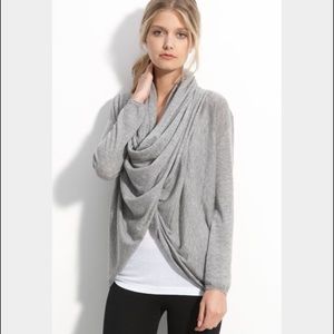 Alice & Olivia draped wrap sweater