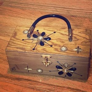 Genuin Enid CollinsWood Purse "Mille Flewe"