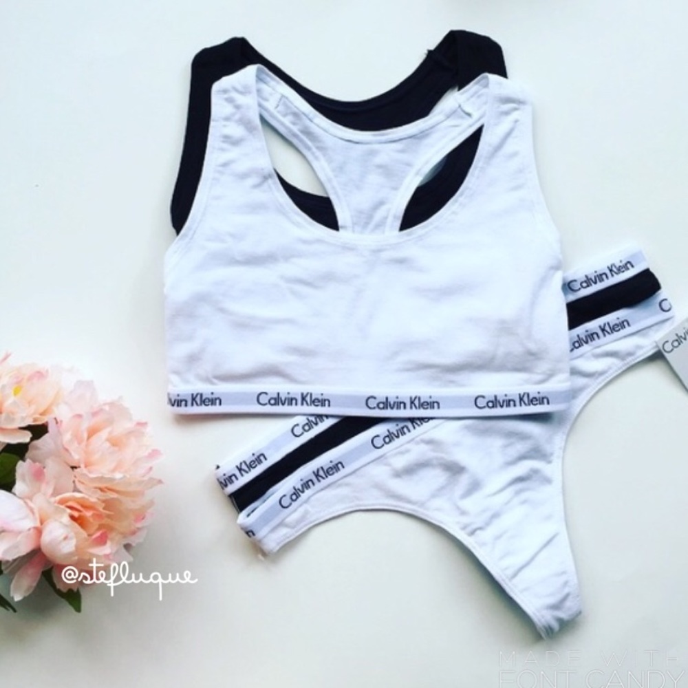 SOLD CK Bralette and Panty Set - Picture 1 of 4