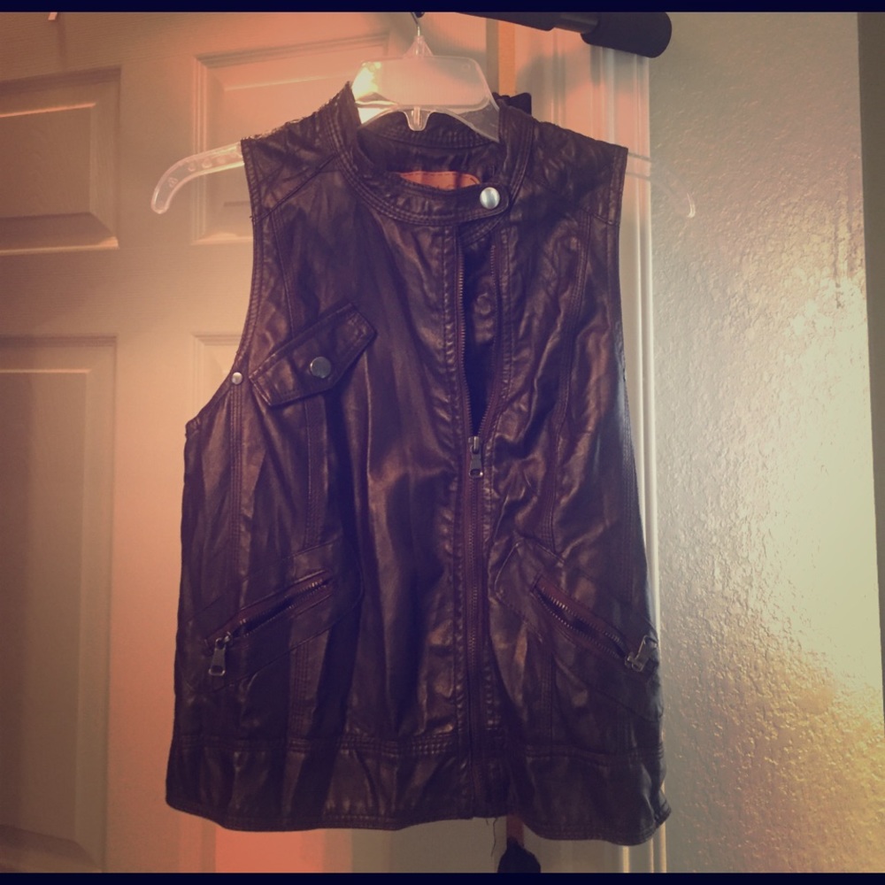 Leather jacket a'gaci