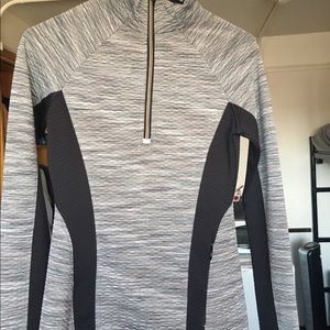 athleta quarter zip