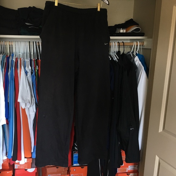 Nike open hemmed sweat pants - Picture 1 of 1