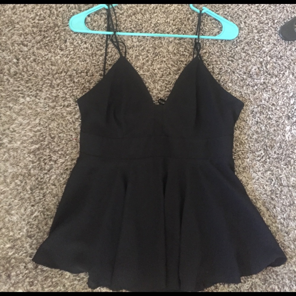 Express Black going out blouse