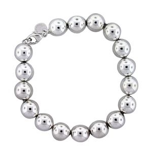Tiffany & Co Sterling Silver beaded bracelet