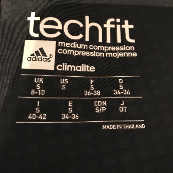 Black Size S Adidas Capri leggings - Picture 3 of 3