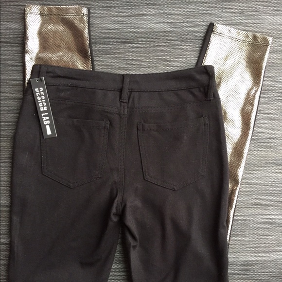 NEW with tags LORD &TAYLOR SEQUIN LOOK Skinny Pant - Picture 3 of 4