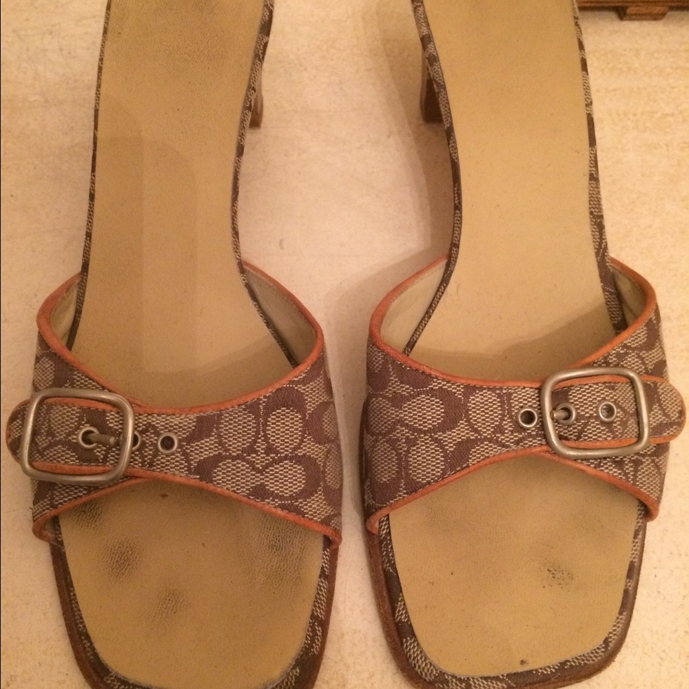 Coach sandals