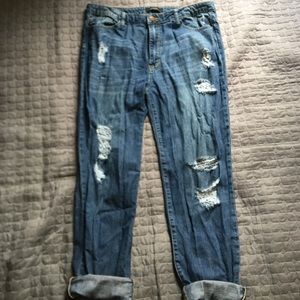 Angl Boyfriend jeans size large, fits 10-11