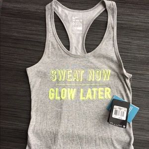 New with tags NIKE RACER BACK DRI-FIT. Size XS