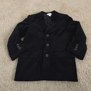 Boys velvet suit coat.  Size 6