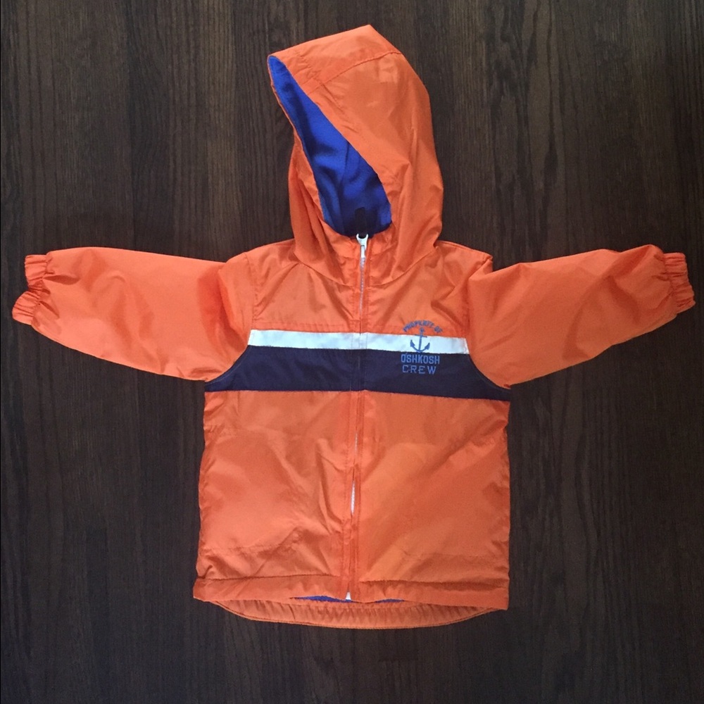 Toddler orange OshKosh B'gosh jacket