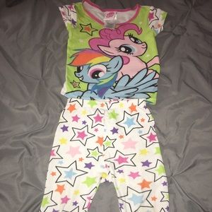👶🏻👚Infant baby girl 18m pajama my little pony