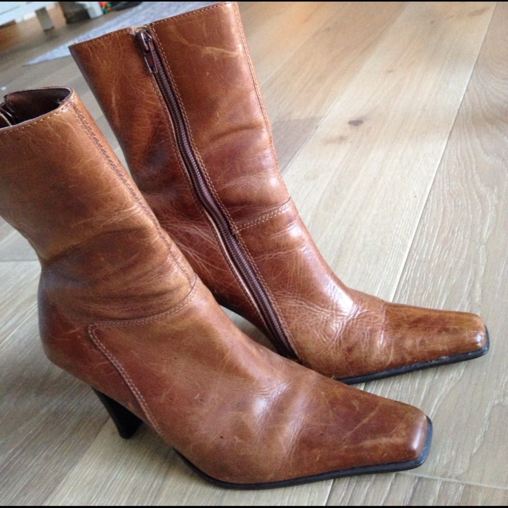 Steve Madden Leather Booties