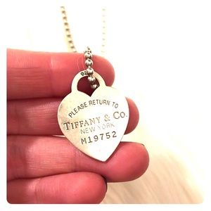 Return to Tiffany's Heart Tag Necklace