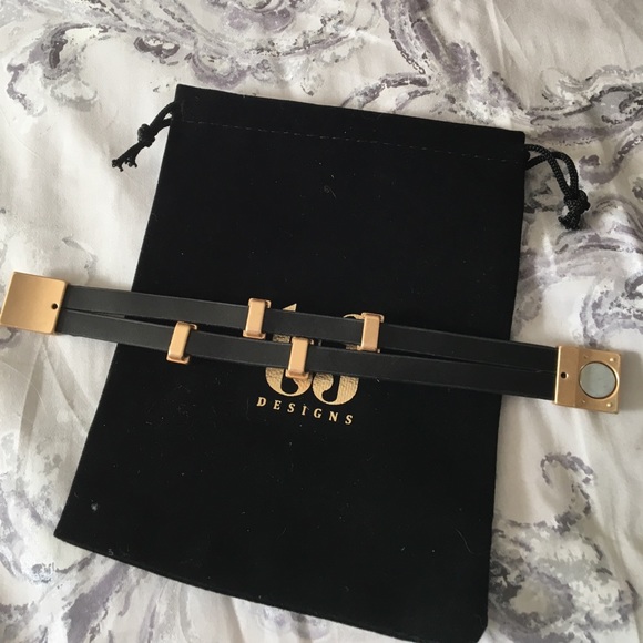 LOWEST! Animal Print Double Band Bracelet - Picture 6 of 8