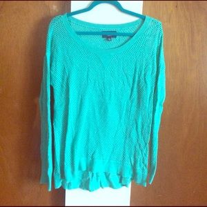 Light weight mint green sweater