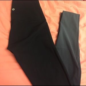 High rise ombré lululemon leggings