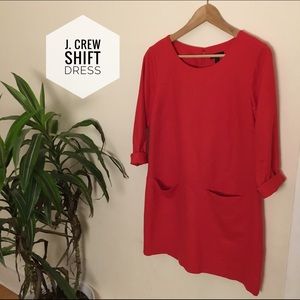 J. Crew Wool Shift Dress