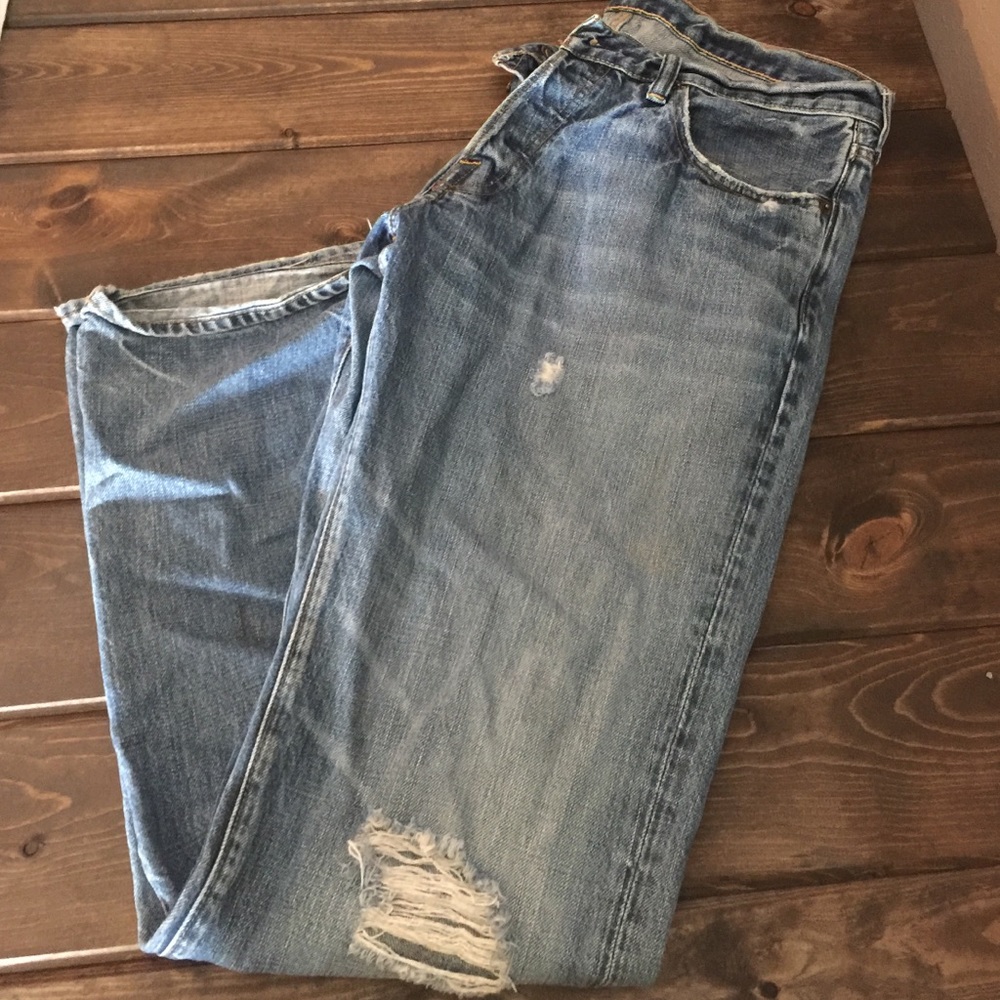 Abercrombie & Fitch Distressed Jeans