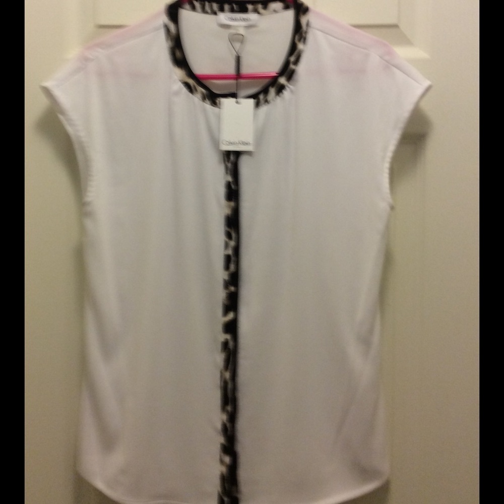 Calvin Klein Career Top. NWT