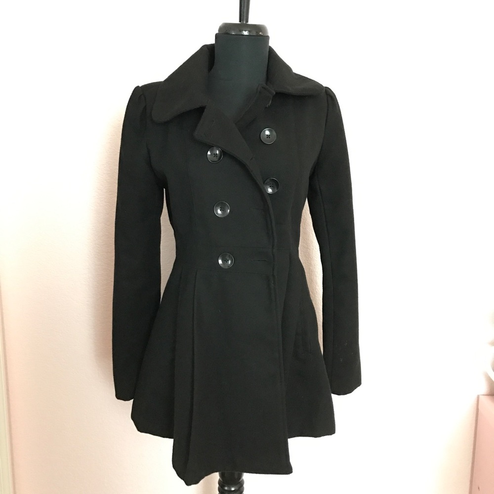 Black Hourglass Coat