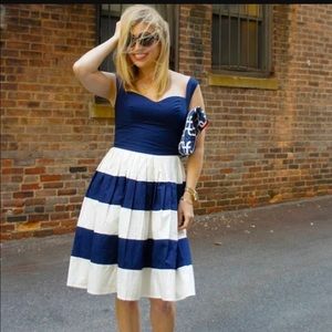 ✂️Price drop✂️EShakti Her Fifties Colorblock dress