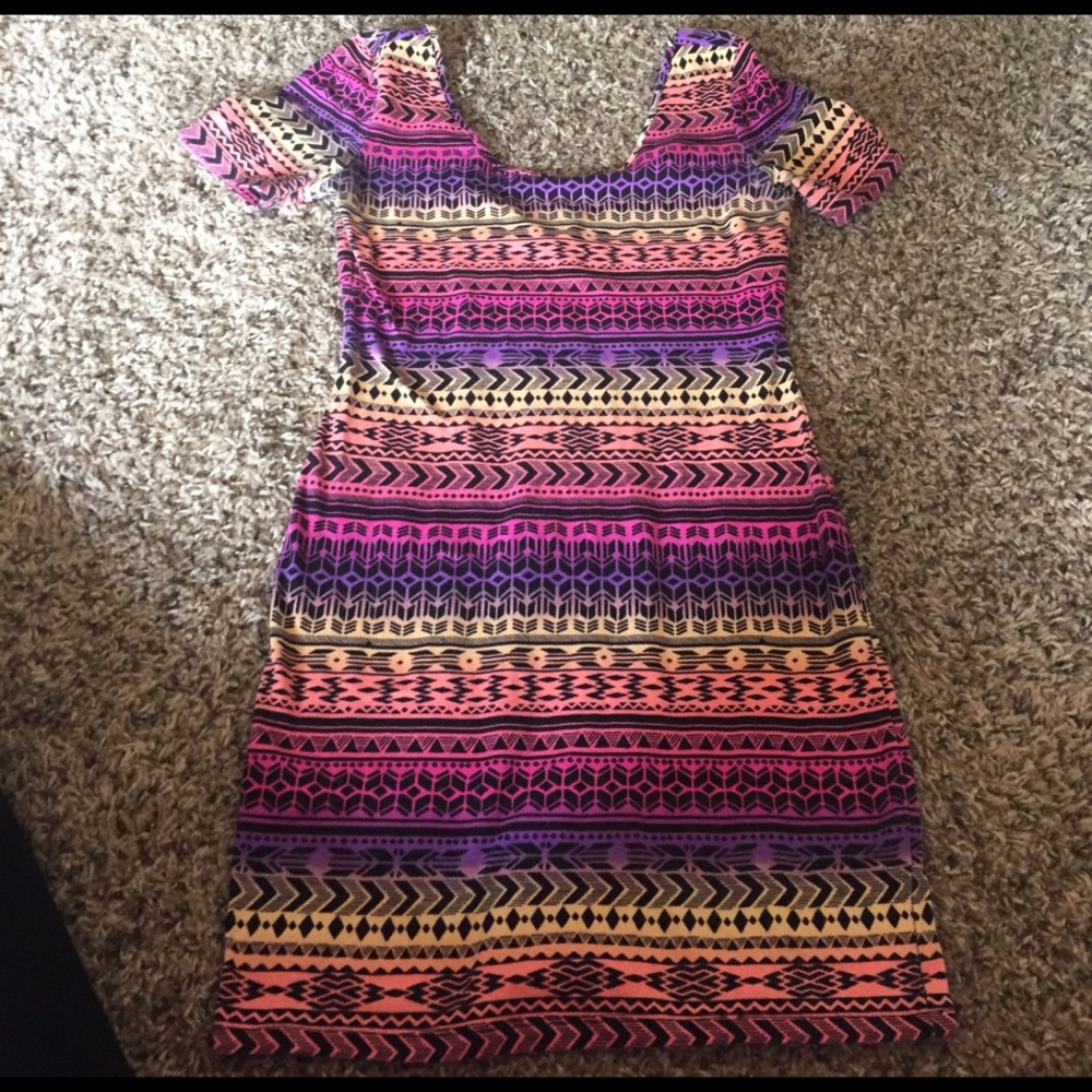 Tight mid thigh dress!