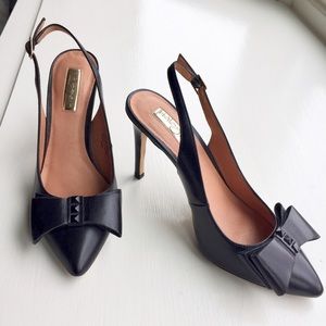 🌷 Sale Halogen Black Bow High Heels