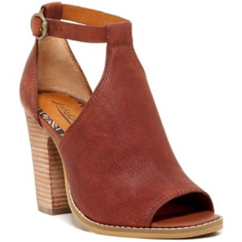 Lucky Brand Lanne High Heel Bootie Wedges