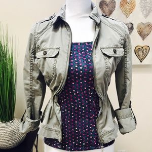 Light military style jacket