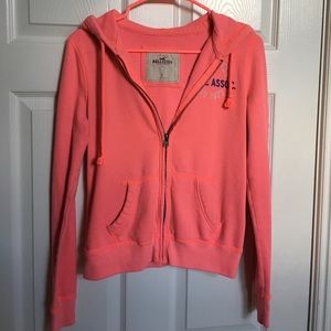 Hollister Coral Hoodie