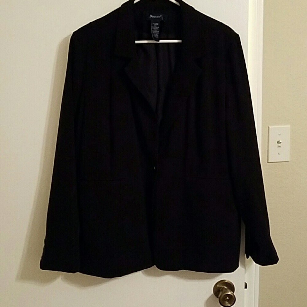 Denim&Co Black blazer