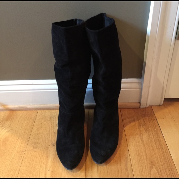 Lord & Taylor Shoes - LORD & TAYLOR SZ 8 SUEDE LEATHER KNEE HIGH BOOTS