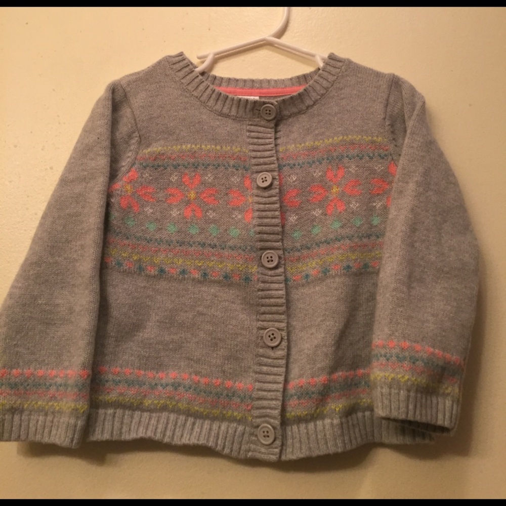 Girls 3T Cartigan Sweater