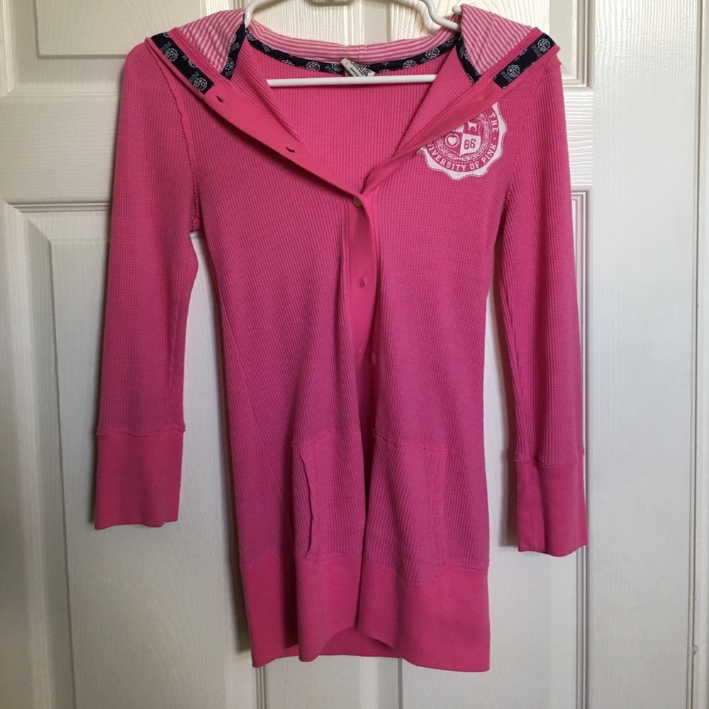 PINK Victoria's secret cardigan