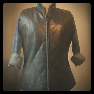 Genuine leather vest