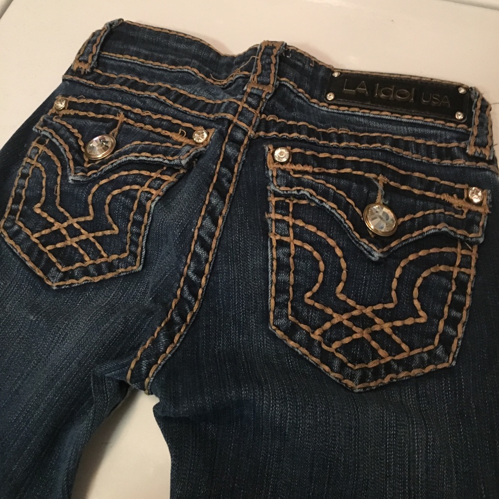 LA Idol skinny jeans.