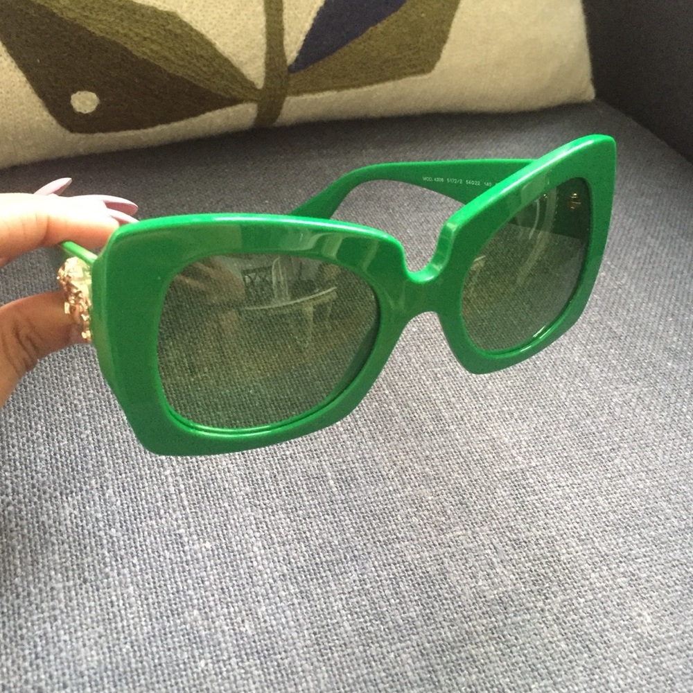 Green Versace Sunglasses