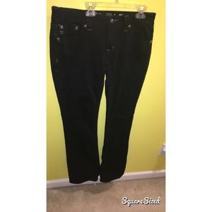 Black boot cut miss me's (size 31)