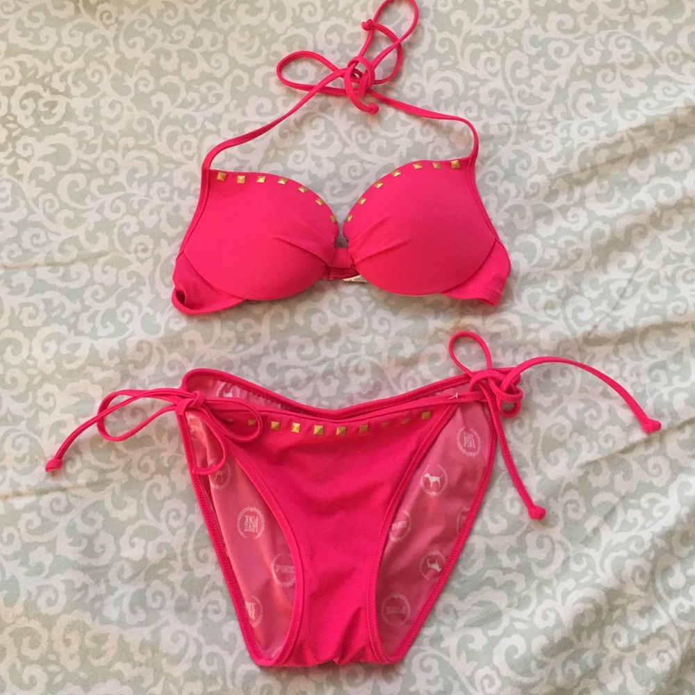 Victoria secret PINK bikini top and bottom