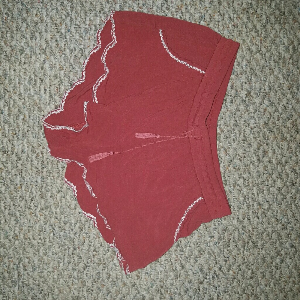 Areopostal burnt orange shorts