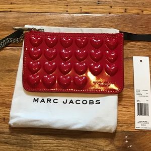 NWT Marc Jacobs heart wallet