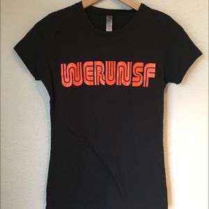 We Run SF athletic tee