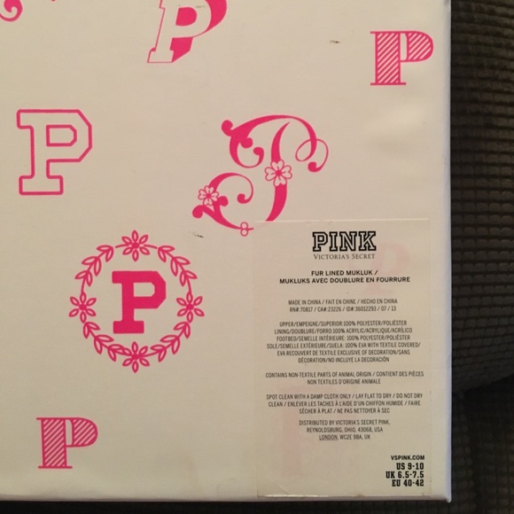 Pink VS fur lined mukluk boots. NWOT. - Picture 5 of 6