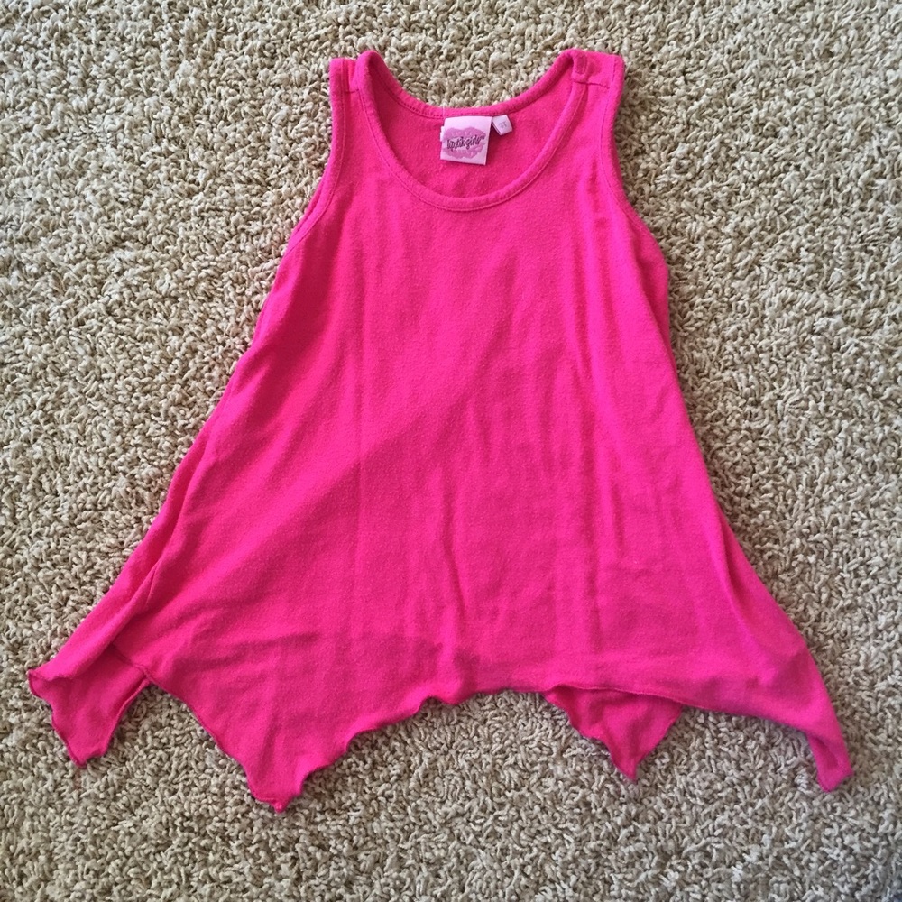 Toddler girl flowy tank